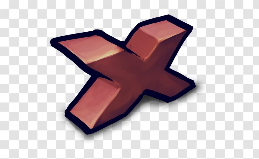 Angle Symbol - Comics X Transparent PNG