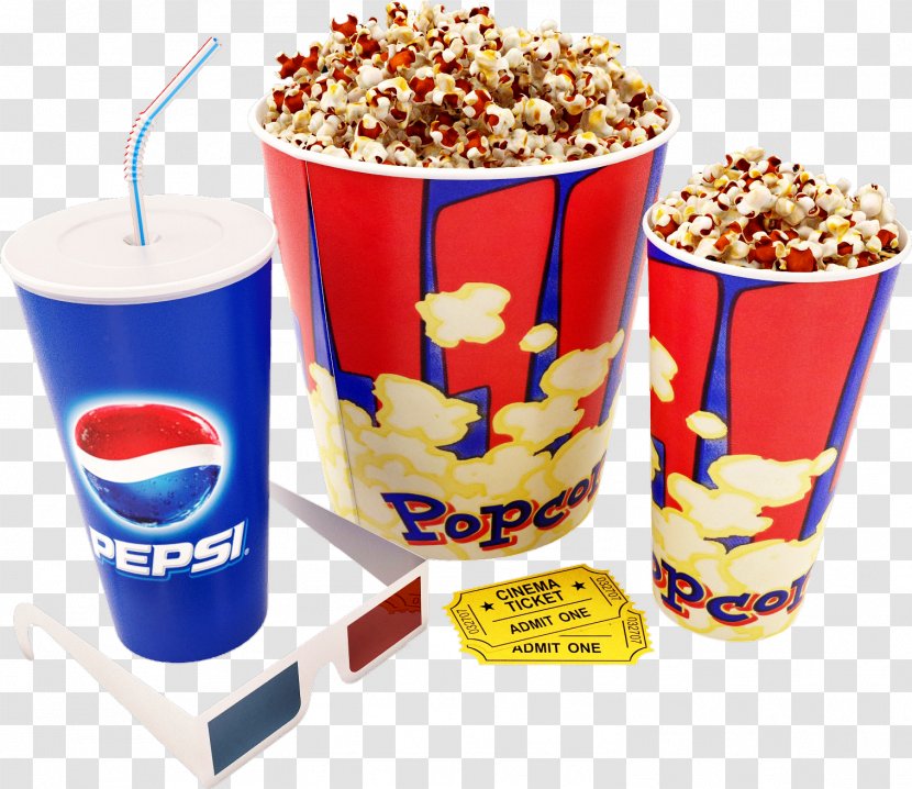 Popcorn Coca-Cola Autodesk 3ds Max - Cinema 4d - Coke Transparent PNG