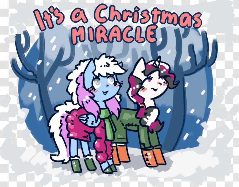 Horse Christmas Clip Art - Watercolor Transparent PNG