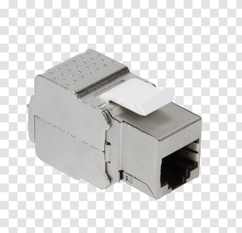 Adapter Electrical Connector Keystone Module Câble Catégorie 6a Twisted Pair - Electronics Accessory - Tiaeia568a Transparent PNG