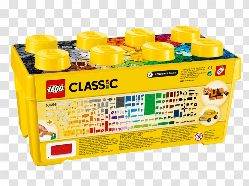 LEGO 10696 Classic Medium Creative Brick Box Toy Block Amazon.com - Kmart Transparent PNG