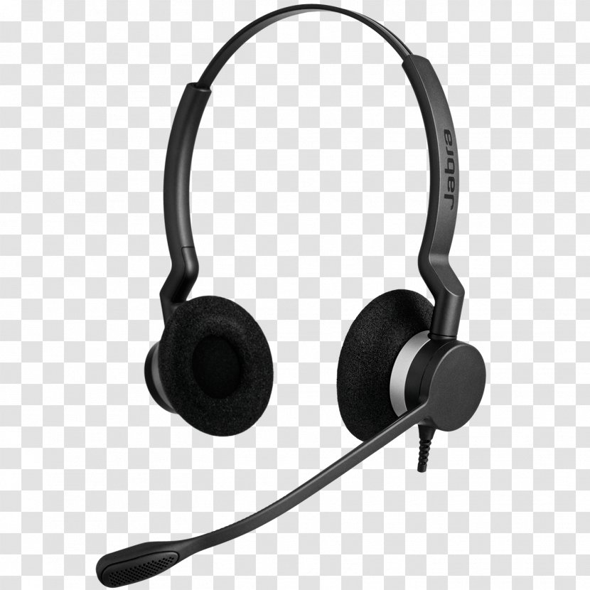 Jabra BIZ 2300 Noise-cancelling Headphones Noise-canceling Microphone - Noise Transparent PNG