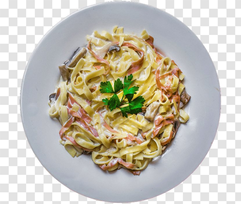 Italian Cuisine Carbonara Pasta Vegetarian Food - Healthy Diet - Meal Transparent PNG