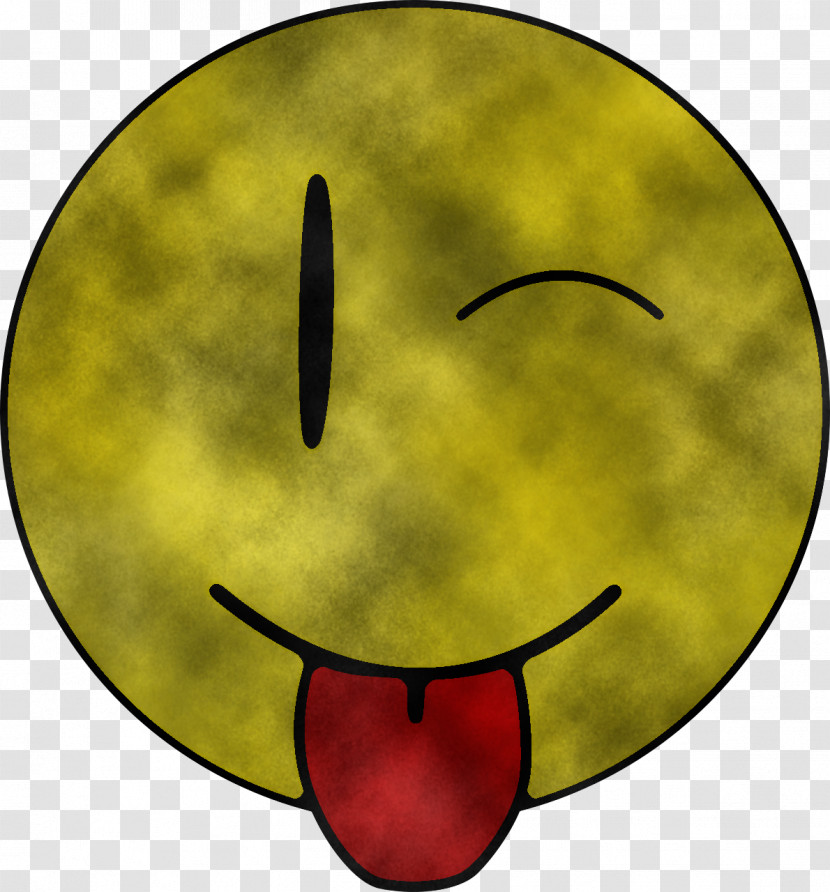 Yellow Smiley Circle Handball Fruit Transparent PNG