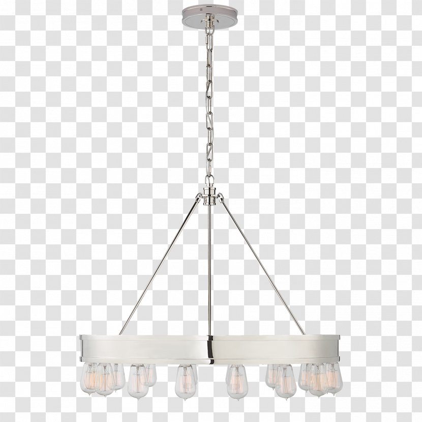 Lighting Chandelier Light Fixture Dining Room - Round Emitting Ring Transparent PNG