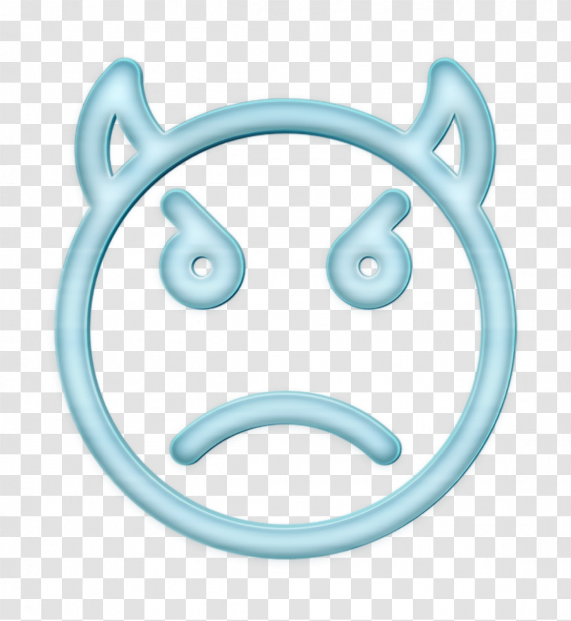 Devil Icon Smiley And People Icon Angry Icon Transparent PNG