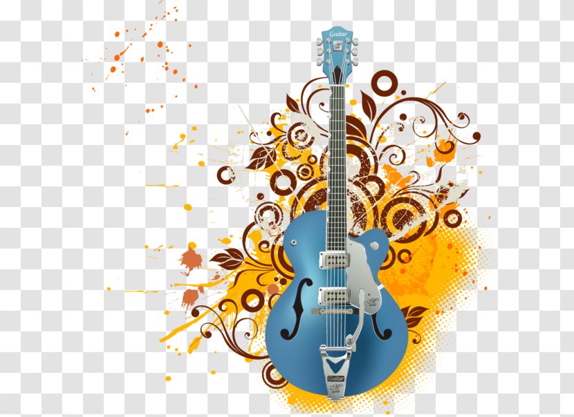 Musical Instruments 4K Resolution Desktop Wallpaper Guitar - Flower - Cool Background Wall Transparent PNG