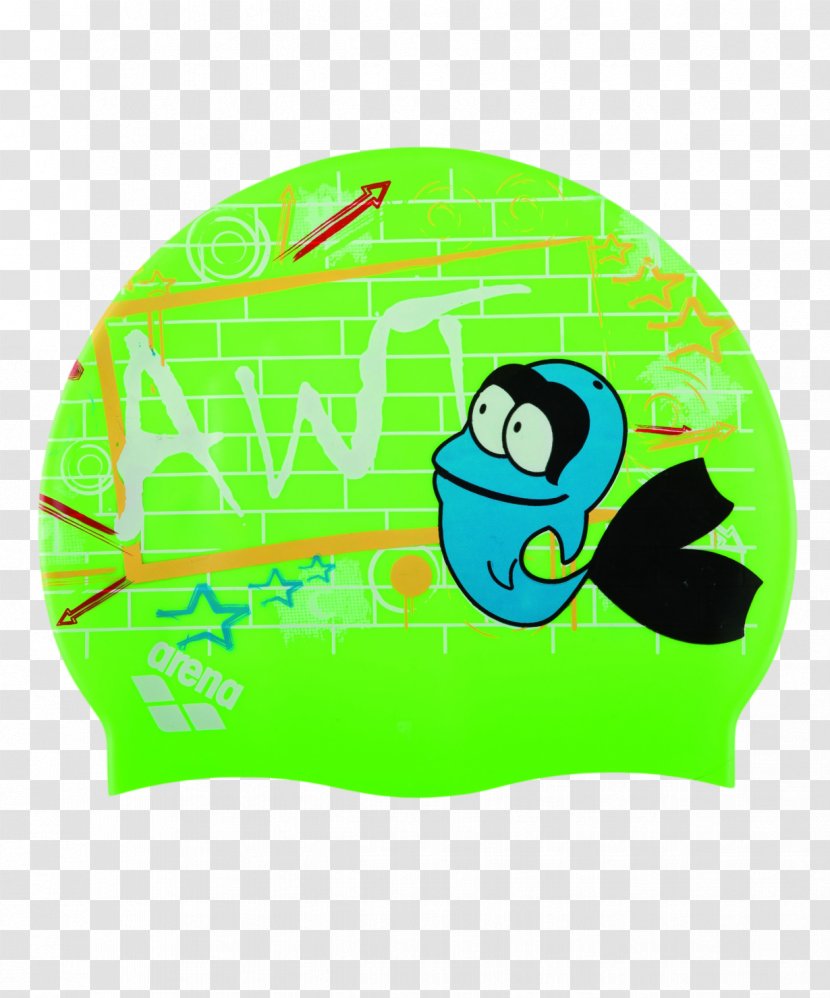 Swim Caps Arena Awt Multi AWT Fish Cap - Hat - Punk BlueCap Transparent PNG