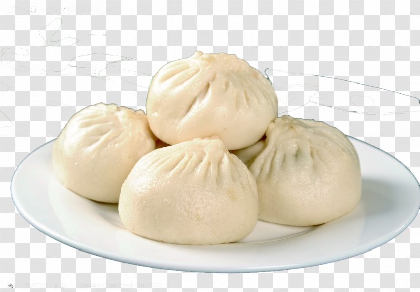 Baozi Mantou Rice Noodle Roll Breakfast Dim Sum - Chinese Cuisine - White Buns Transparent PNG