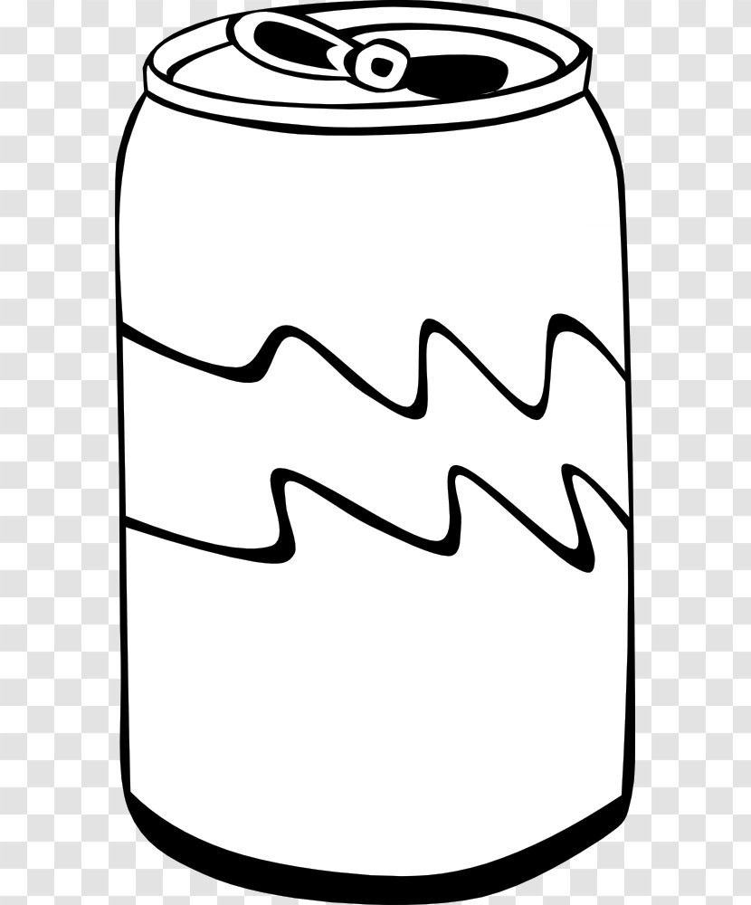 Soft Drink Coca-Cola Beverage Can Clip Art - Area - Canned Food Clipart Transparent PNG