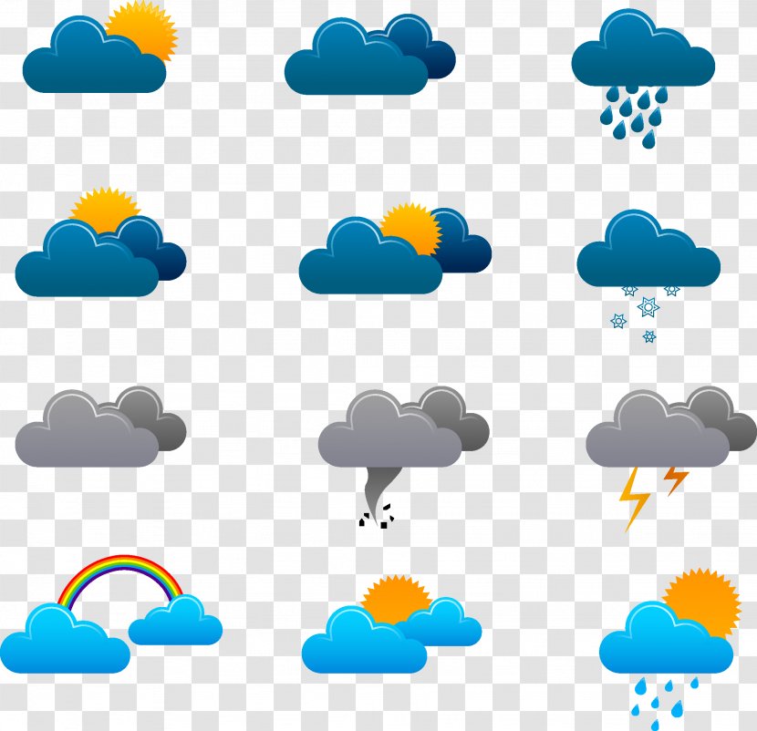 Weather Forecasting Icon - Thunderstorm - Forecast Transparent PNG