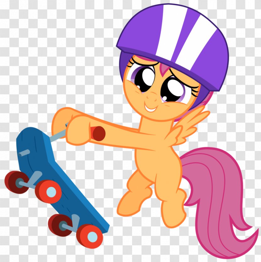 Scootaloo GIF Pony Animation Art - Flower Transparent PNG