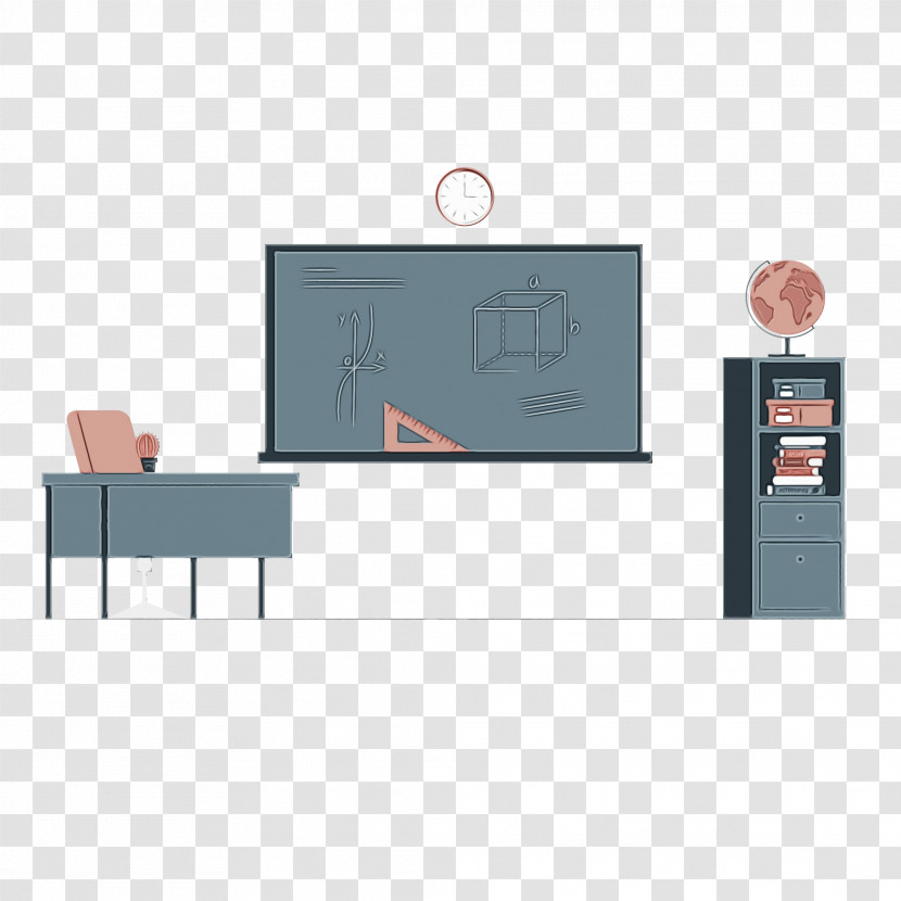Classroom Teacher Education Flat Design Transparent PNG