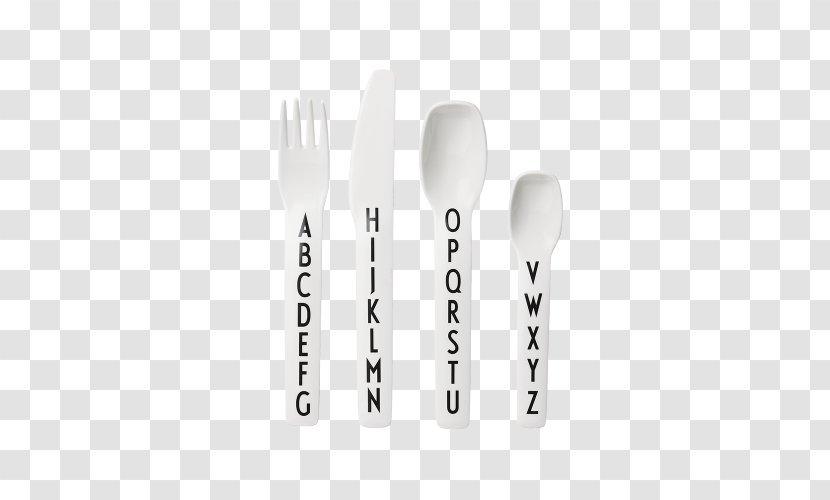 Letter Cutlery Melamine Alphabet - Tableware - Design Transparent PNG