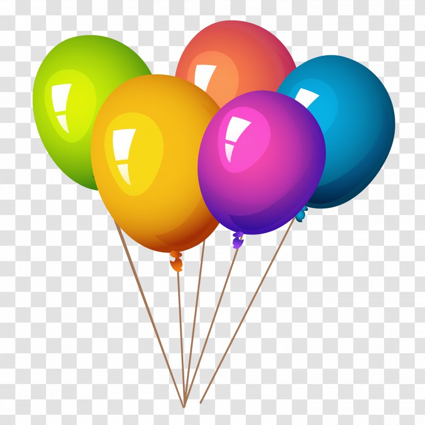 Balloon Clip Art - Party - Balloons Transparent PNG