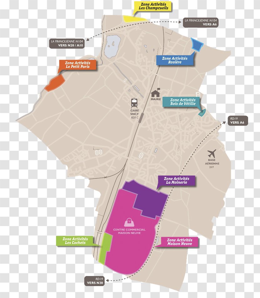 City Map Aushopping Brétigny Sur Orge Aix-en-Provence Transparent PNG