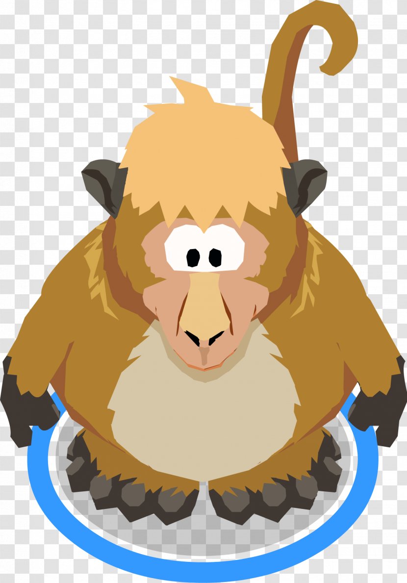 Monkey Cartoon - Old World - Wildlife Snout Transparent PNG