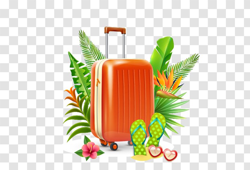 Summer Vacation Holiday Clip Art - Suitcase Transparent PNG