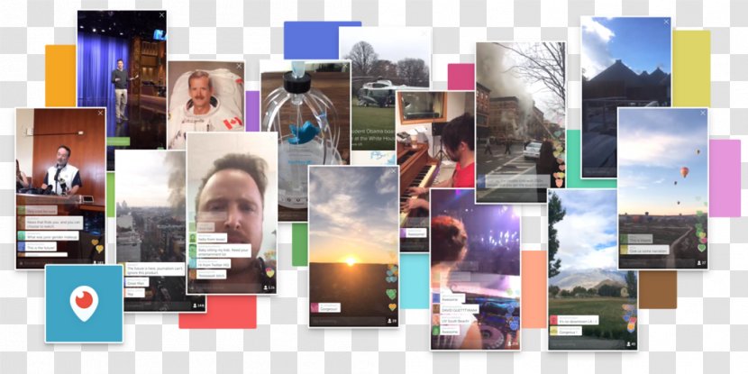 Periscope Streaming Media Live Video Broadcasting - Facebook - Oh The Places You'll Go Transparent PNG