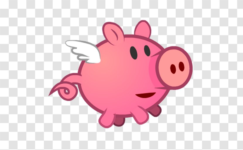 Pig Pink M Snout RTV Clip Art - Vertebrate Transparent PNG