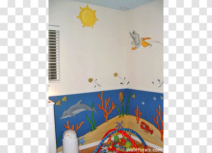 Mural Wall Interior Design Services Room Wallpaper - Artwork - Under Sea Transparent PNG