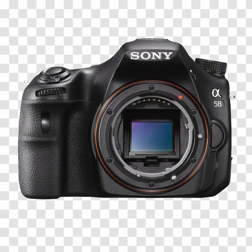 Sony Alpha 58 α3000 SLT Camera Digital SLR - Accessory Transparent PNG