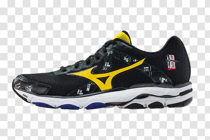 Mizuno Corporation Sneakers Shoe Running Footwear - Waves Yellow Transparent PNG