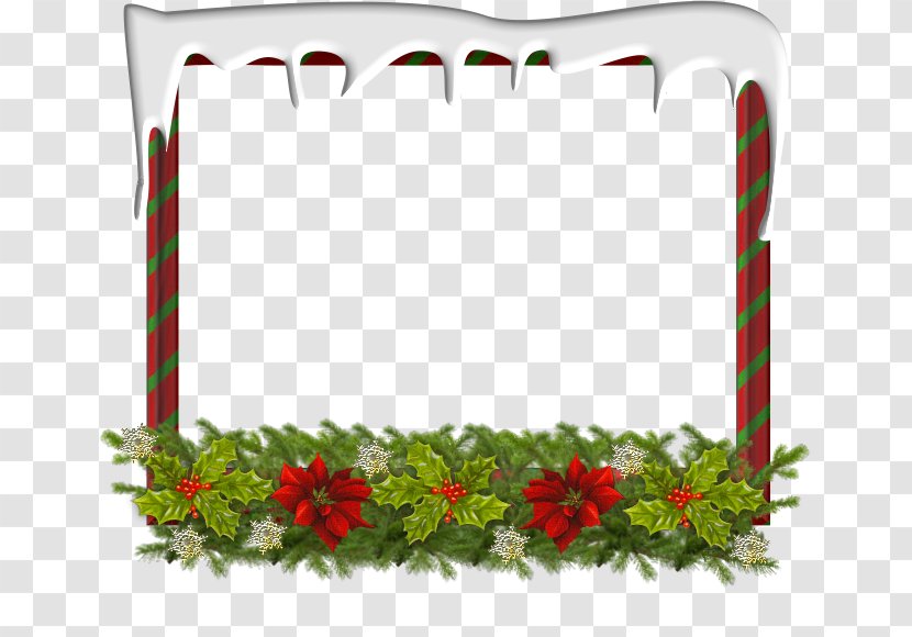 Christmas Day Picture Frames Clip Art Image Photograph - Leaf - Taobao Page Decoration Transparent PNG