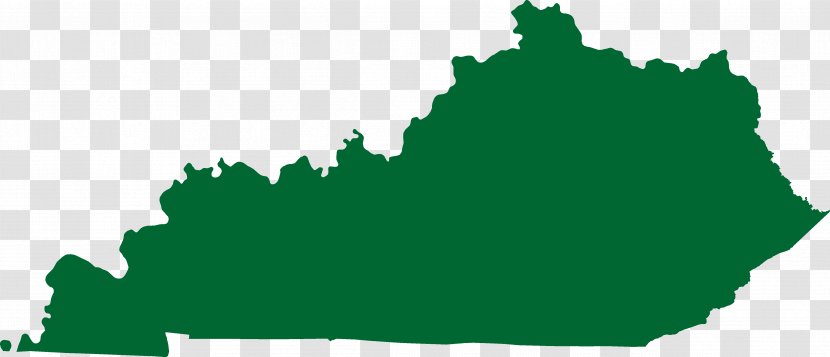 Kentucky Map - Tree Transparent PNG