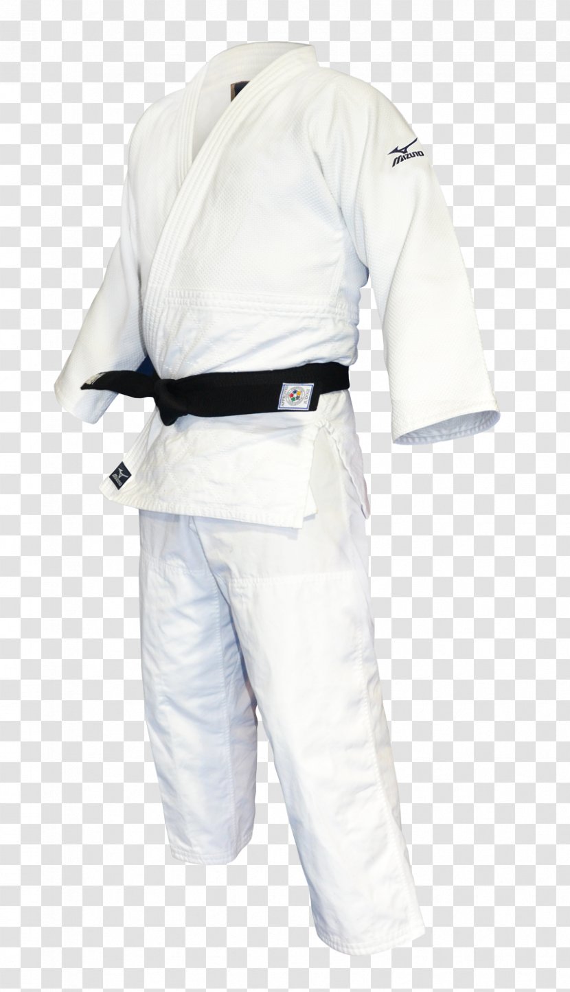 Dobok Robe Shoulder Uniform Sleeve - White - Judo Match Transparent PNG
