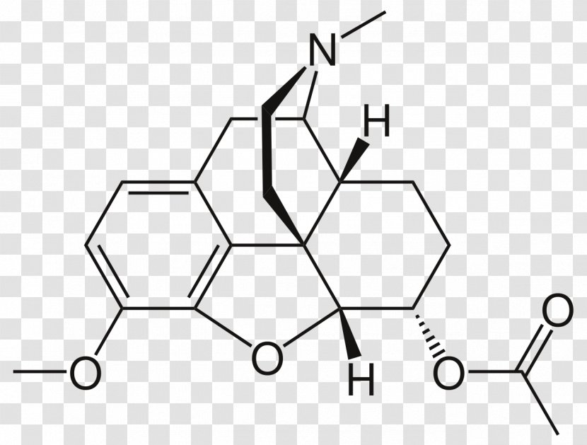 Opioid Acetyldihydrocodeine Naltrexone Naloxone - Drawing - Codeine Transparent PNG