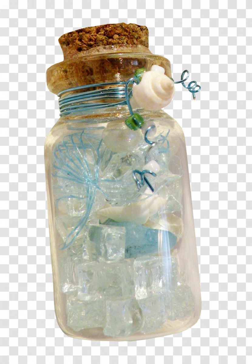 Glass Bottle Jar - Drinkware - Filled With Something Transparent PNG