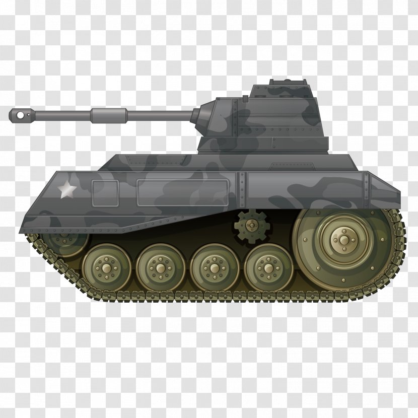 Tank Military Royalty-free Army - Vehicle - Vector Transparent PNG