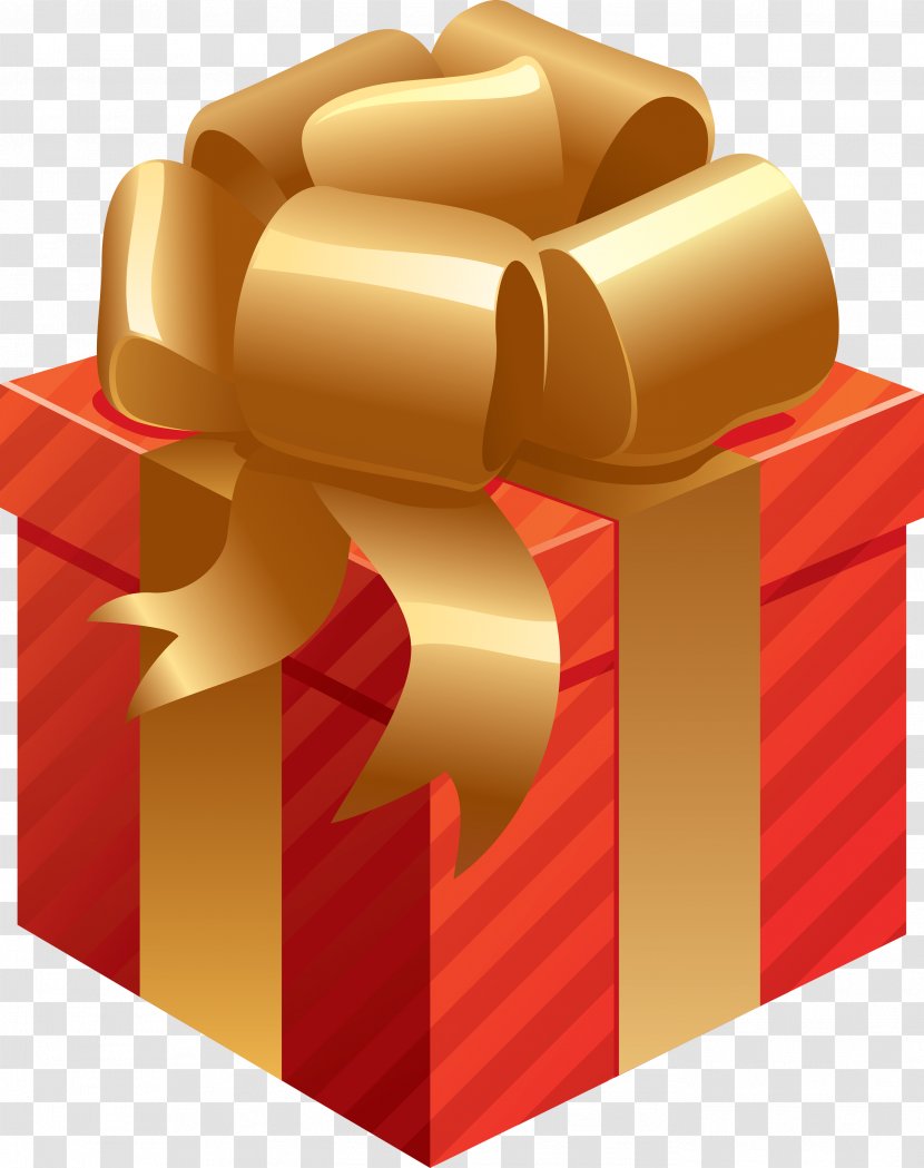 Gift Christmas Day Clip Art - Royalty Free - Red Box Image Transparent PNG
