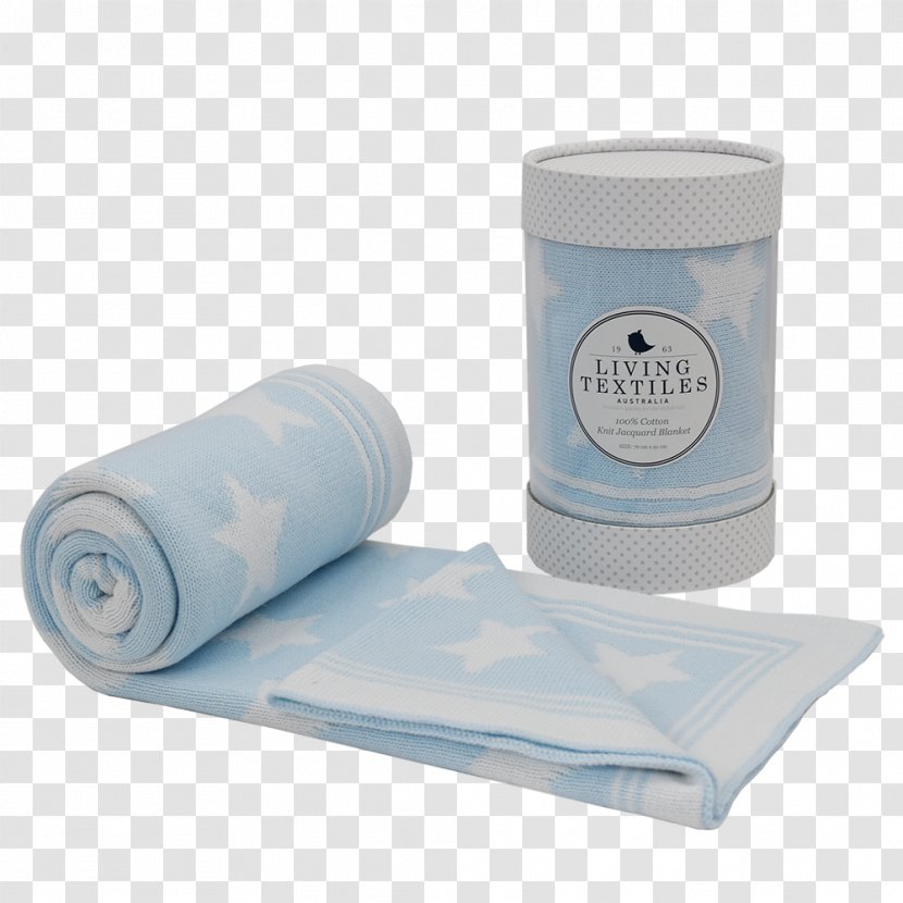 Blanket Textile Bedding Jacquard Weaving Cotton - Nursery - Blue Transparent PNG