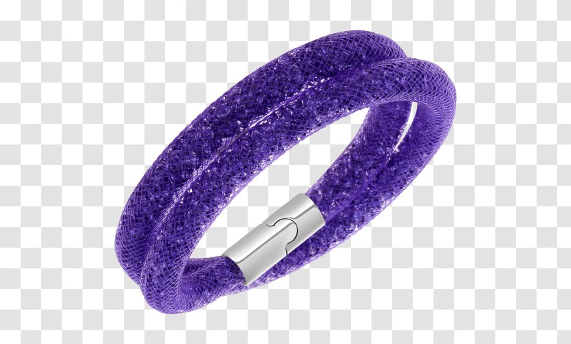 Bracelet Jewellery Swarovski AG Purple Violet - Bangle - Miranda Kerr Transparent PNG
