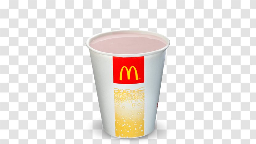 Milkshake French Fries Cocktail Hamburger McDonald's - Strawberry Transparent PNG