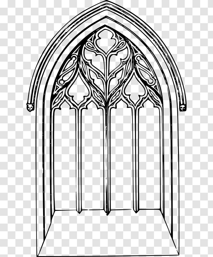Rose Window Stained Glass Church Transparent PNG