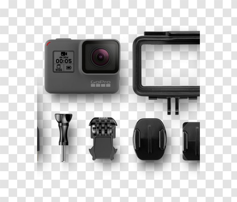 GoPro HERO5 Black Action Camera 4K Resolution - Cameras Optics Transparent PNG