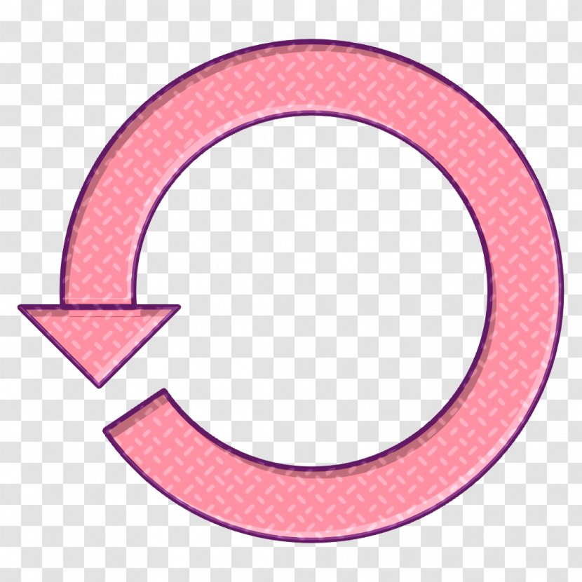 Circular Icon - Pink Transparent PNG
