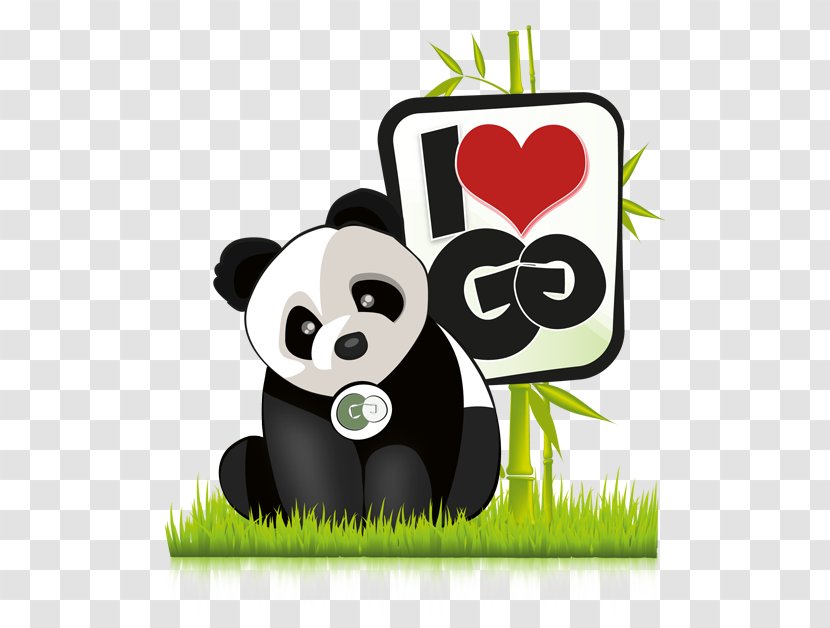 Giant Panda Clip Art - Bear - Love Transparent PNG