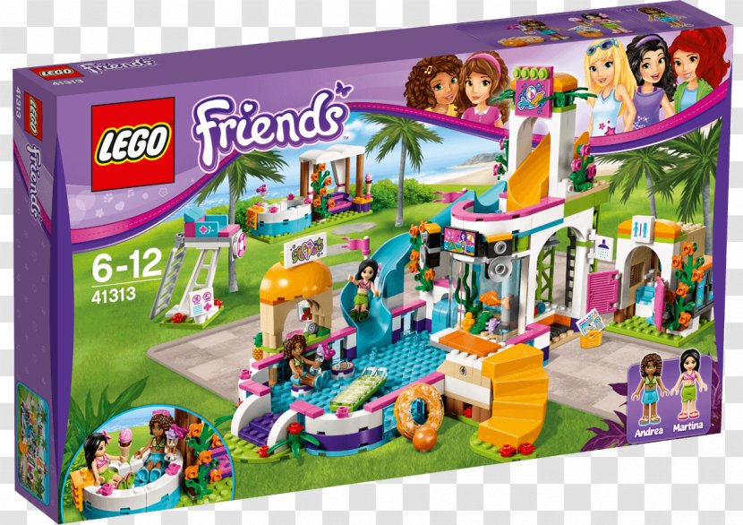 LEGO Friends Toy Lego City Swimming Pool - Doc Mcstuffins Transparent PNG