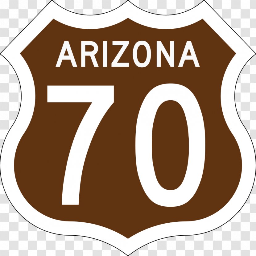 U.S. 70 Road Traffic Sign US Numbered Highways Transparent PNG