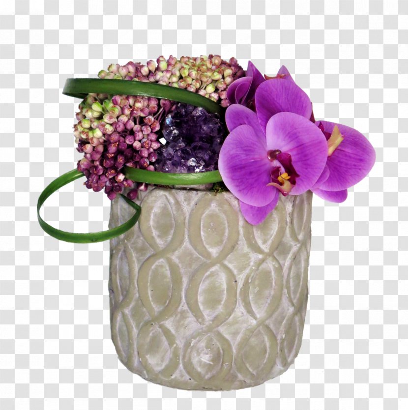 Floral Design Cut Flowers Moth Orchids Floristry - Boat Orchid - Purple Succulents Transparent PNG