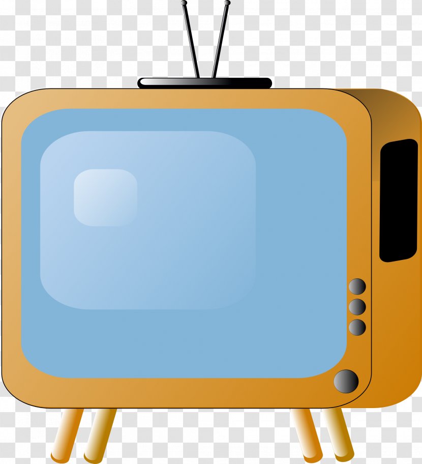 Television Clip Art - Blue - Radio Transparent PNG