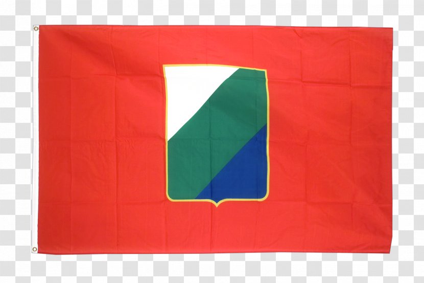 Abruzzo Regions Of Italy Flag Fahne - Italian Decoration Transparent PNG