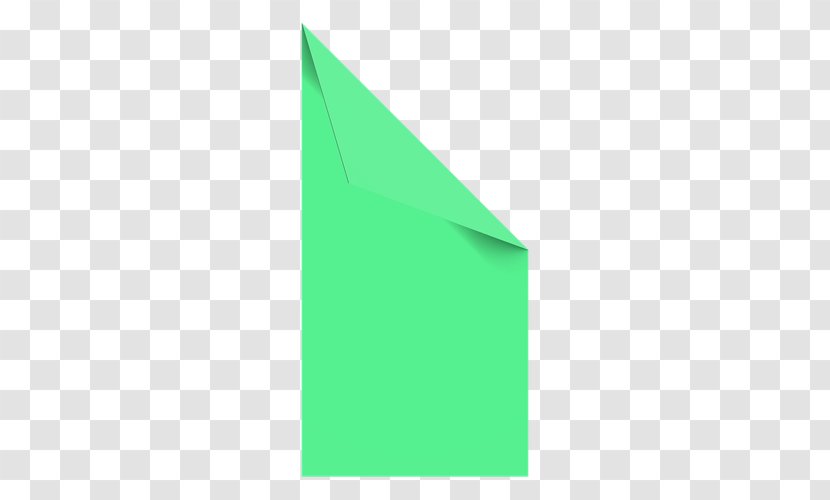 Paper Line Angle Green - Grass Transparent PNG