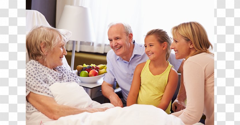 Hospital Bed Patient Doctor's Visit Hospice - Flower - Elderly Care Transparent PNG