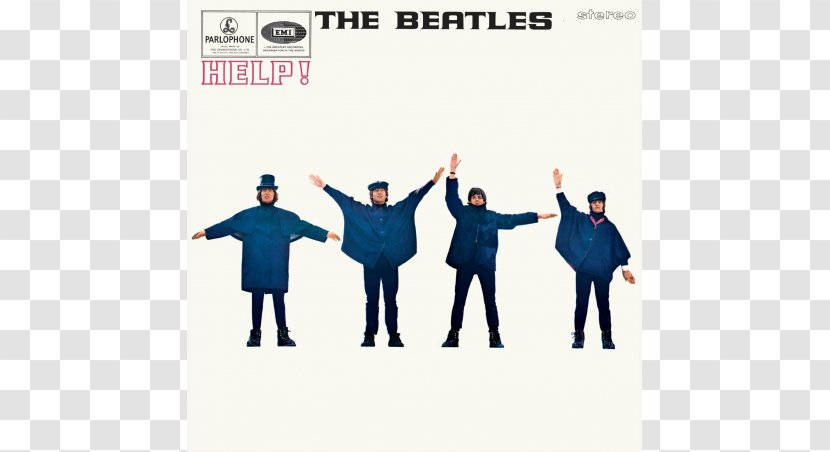 The Beatles Help! Phonograph Record Remaster Reissue - Poster - Logo Transparent PNG