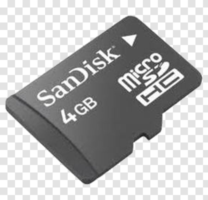 MicroSD Secure Digital Flash Memory Cards SanDisk SDHC - Sandisk - Card Images Transparent PNG